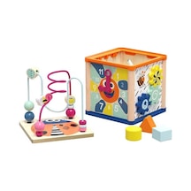 Top Bright Ahşap Oyun Aktivite Küpü