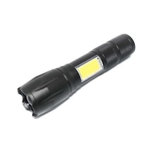 Powerbank Özellikli Uzun Menzilli El Feneri Watton Wt-039 Siyah