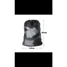 1 Adet Siyah Lüx Perde Ve Çamaşır Yıkama Filesi Ipli 60x80 Cm Battal Boy Diğer