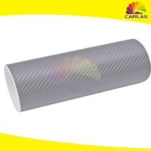 Oto Karbon Kaplama Folyo Hava Kanallı Gri 152Cm X 10M
