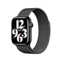 Watch 38mm Uyumlu Krd-01 Metal Nvth Kordon-siyah