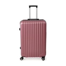 Hoffmannss Travel Line Büyük Boy Abs Valiz - Gülkurusu - 76x52x30 Cm Çok Renkli