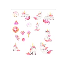 Sevimli Unicorn Sticker Set 1