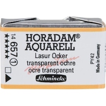 Schmincke : Horadam Aquarell Artist Sulu Boya : Tam Tablet : Seri 1 657 Transparent Ochre