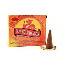 Dragon Blood Konik Tütsü 10 Adet ve Metal Tütsü Tutucu Koku Giderici