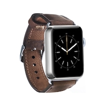 Bouletta Apple Uyumlu  Watch Deri Kordon 38-40-41 MM Kahve