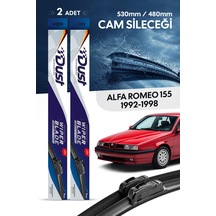 Alfa Romeo 155 Silecek Takımı 1992-1998 Uyumlu 530mm/480mm
