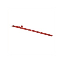 Uyguna-yakala 10mm 30cm Kırmızı Pati Baskılı Kedi-köpek Tasması-sma.302