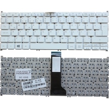 Acer Uyumlu Aspire Sw5-171-31Bs, Sw5-171-36By Notebook Klavye Beyaz Tr Beyaz