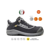 Base  B0886 Be - Style S1p Esd Src  İş Ayakkabısı Antrasit