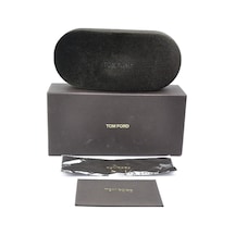 Tf. Dark Brown Case Large Buyuk Koyu Kahverengı Gözlük / Güneş Gözlüğü Kutusu Kılıfı