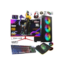Apphirex TC70X R5-5500 32 GB 1 TB M2 SSD 8 GB RX580 24" Free Dos Masaüstü Oyuncu Bilgisayarı
