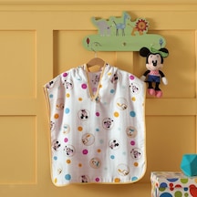 Disney Mickey Baby Pamuk Lisanslı Müslin Panço-Çok Renkli