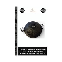 Premium Aerobik Antrenman Form Tutma Bosu-600 Bosuball Siyah Renk 58 Cm