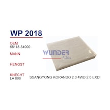 Ssangyong Korando 2012-2016 / Polen Filtresi