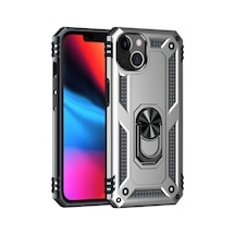 Apple İphone 14 Plus Kılıf Sofya Yüzüklü Silikon Kapak