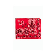 Çiçek Desenli Bandana 50 50 Çok Renkli