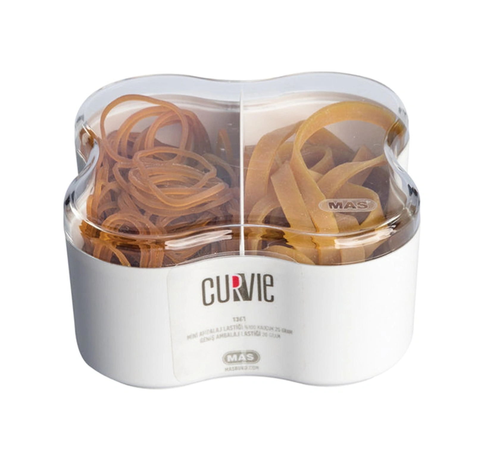 Curvie Mini Lastik 25 Gr. + Geniş Lastik 20 Gr.