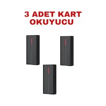 Sr-207 Em-w Ip68 Rfıd Proximity Kart Okuyucu 125 Khz 10.000 Kullanıcı Kapasiteli Dış Ortam Geçiş Sistemi 3 Adet
