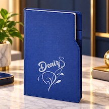 Bk Gift Kişiye Özel İsimli 374 Termo Deri 2027 Ajanda-5, Günlük Ajanda 17x24 Cm Lacivert Akdnz-bitmeyencom38524 19235 Bk Gift