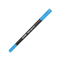 Caretta 65-07 Çift Uçlu Keçeli Kalem 0.4-1 MM Mavi