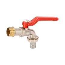 Ulzyvf Su Vanası Erkek Dişli Hortum Önlüğü Pirinç Yüksek Sertlik G3/4in Çıkış Anti Korozyon Dayanıklı Sızdırmaz Çamaşır Makinesi Için