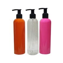 Paradise 3 adet 400ml sabunluk,dezenfekten  pompalı boş pet şişe