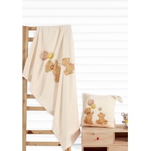 Bebek Organik Pamuk Penye Pike 80x130 Bebek Pilesi