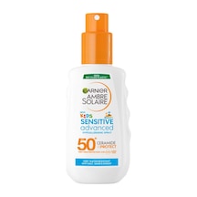Garnier Ambre Solaire Çocuk Hipoalerjenik Güneş Koruyucu Sprey Spf 50+ 150 Ml - 3 Adet Tarı