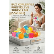Zenvac Buz Küpü Sürekli Kullanım 60 Adet Nordgröna 719901 Zenvac29 Renkli
