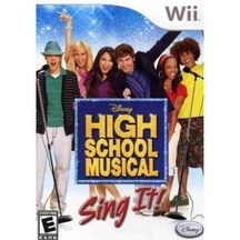 Wii High School Musical Sing İt Oyun (2. El)
