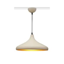 Riolight Modern Beyaz  Içi Gold Oda,Mutfak,Cafeler Için Tekli Me