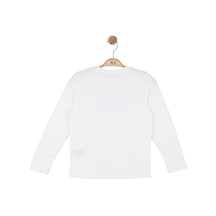 Nk Kids Kız Çocuk Uzun Kollu T-shirt 39329 Ekru-kahve Nk Kids Kız Çocuk Uzun Kollu T-shirt 39329 Ekru-kahve