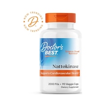 Nattokinase, 2,000 Fus, 90 Veggie Caps Supports Cardiovascular Health