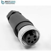 Conec M7/8-05fs ,7/8" 5-pin Dişi Konnektör