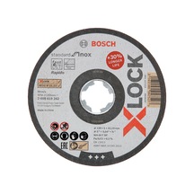 Bosch - X-Lock - 125 1.0 Mm Standard Seri Düz Inox Paslanmaz Çel