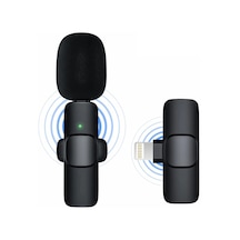 Deyatech Apple Uyumlu iOS Wireless K9 Mikrofonu Cep Telefonu İçin