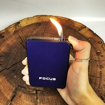 Çakmaklı Kısa Slim Sigara Tabakası Focus N11.583 Çakmaklı Kısa Slim Sigara Tabakası Focus N11.583