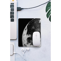 Sonictouch Ayın Karanlık Yüzü Siyah Pürüzsüz Yüzey Kaymaz Taban Dikişsiz Kenar Gamer Oyuncu Mouse Pa Mousepad