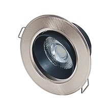 1 Adet Cata Ct 5252 Akik Satin Kasa 7w Sıva Altı Led Spot Beyaz Işık 6400k çok renkli
