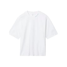 Calvin Klein Ss Coolıng Jersey Re, Yaf Beyaz Kadın T-shirt