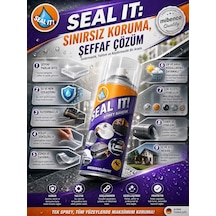 Sıvı Kauçuk İzolasyon Ve Yalıtım Spreyi Seal It 400ml
