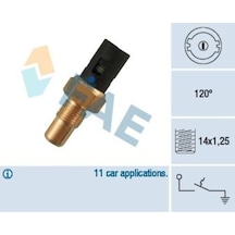 Fae 35750 Fan Isı Müşürü Clio Iı B54 Safrane Laguna Kango Twingo 7700809907