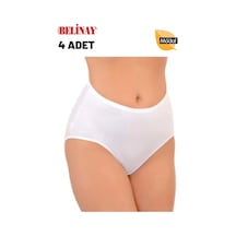 Belinay 4 Adet 069 Kadın Yüksek Bel Modal Külot 001