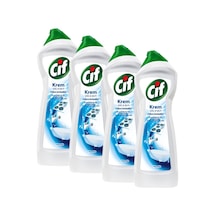 Cif Krem Mikro Kristaller Yüzey Temizleyici Amonyaklı 4 x 750 ML