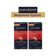 Davidoff Nespresso Uyumlu Kapsül Kahve Rich Espresso 2 x 10'lu