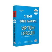 3. Sınıf Vip Tüm Dersler Soru Bankası Editör Yayınları