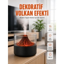 Mey İthalat Volkanik Tasarımlı Led Işıklı Ultrasonik Nemlendirici