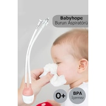 Babyhope Esp-923 Bebek & Çocuk Burun Aspiratörü 0-10 Yaş Uyumlu Temizleme Cihazı Pembe