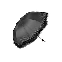 Marlux Siyah Tüllü Kadın Şemsiye M21Mar411R001-Siyah